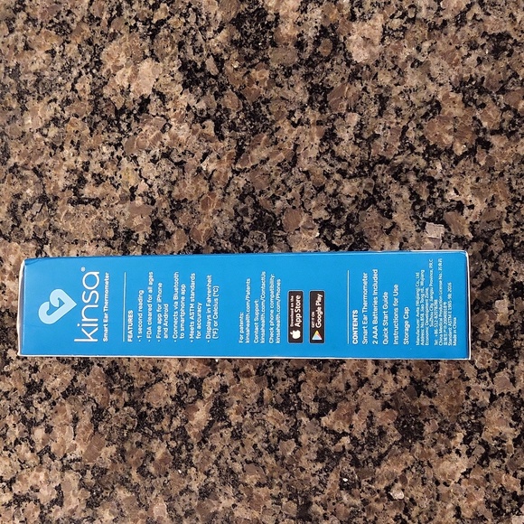 Kinsa Smart Ear Thermometer new in package bluetooth fast 1 second reading - Picture 7 of 9